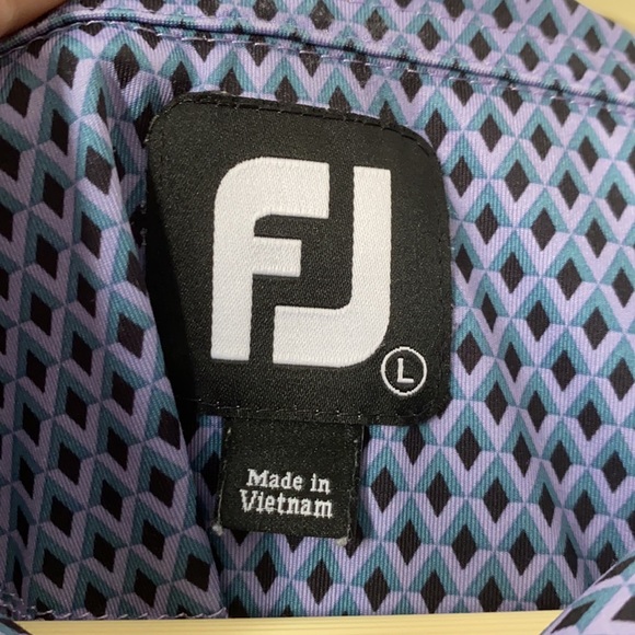 FootJoy Golf Shirt Size L - Picture 3 of 6